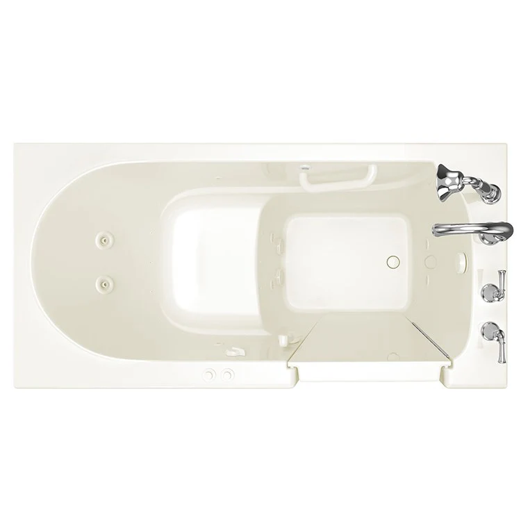 3060 Series 30"W x 60"L Gelcoat Walk-In Combination Bathtub with Right-Hand Drain/Faucet