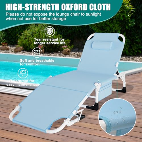 DoCred Folding Camping Cot with Mattress, 2 Pack Heavy Duty Folding Cot for Adults, Portable Sleeping Cot Bed Adults Outdoor Bed with Carry Bag