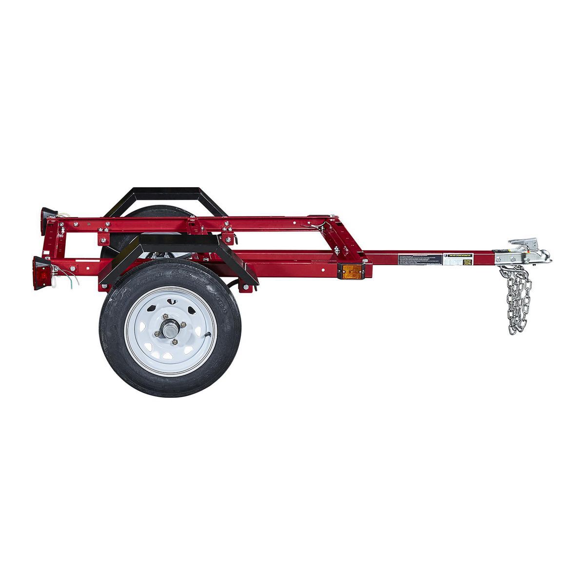 HAUL-MASTER 1090 lb. Capacity 3 ft. 4 in. x 4 ft. Utility Trailer