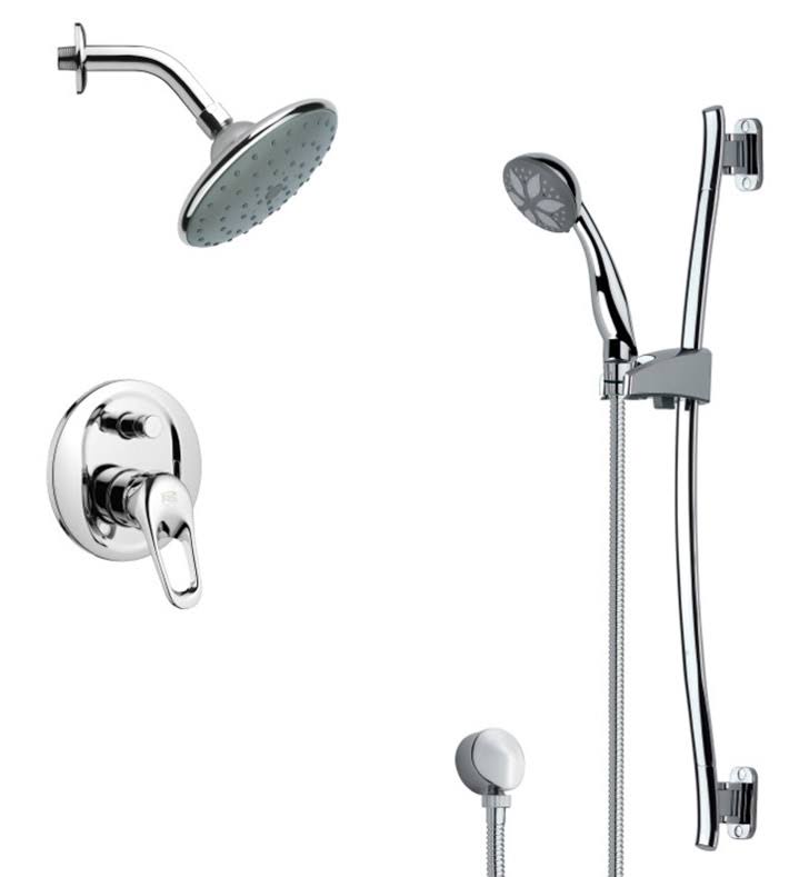 Nameeks SFR7190 Remer 2.5 GPM Multi Function Rain Shower with - Chrome