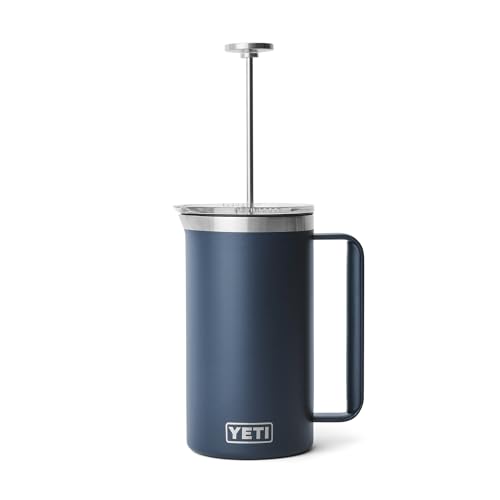 YETI Rambler French Press Coffee Maker, with GroundsControl Filter