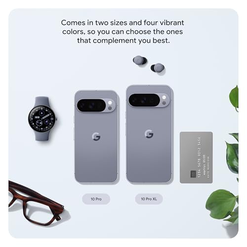 Google Pixel 10 Pro - Obsidian - 128 GB with $200 Amazon Gift Card