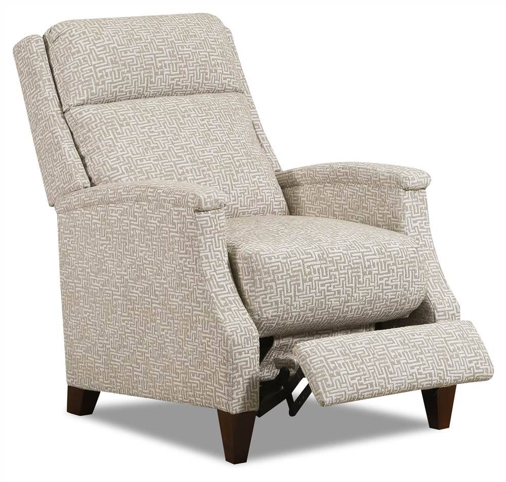 Lane Camilla Hi Leg Recliner Linen