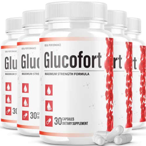 IDEAL PERFORMANCE (Official) Glucofort Formula Supplement (5 Pack) - Kansas Nuitrition - HNZSDS