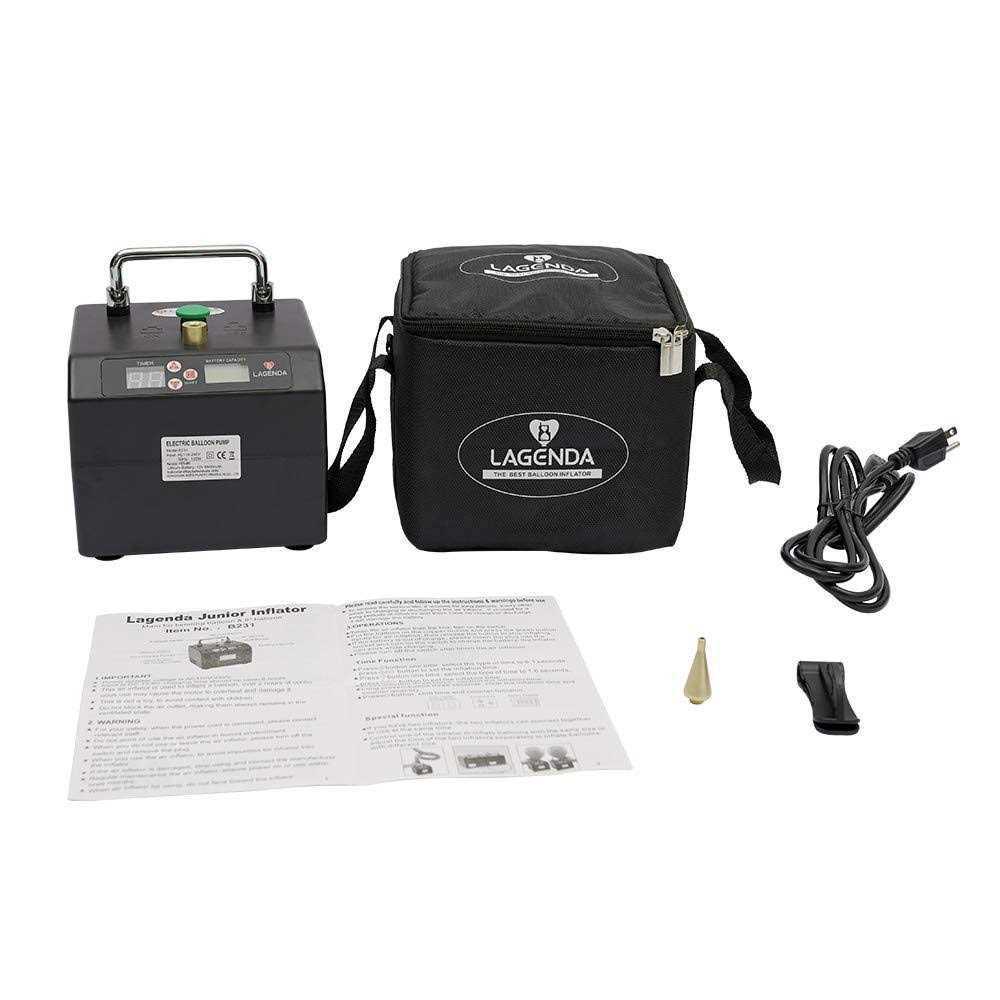 Lagenda Electric Air Balloon Pump B231 Portable Professional Automatic Modeling Balloon Inflator Electric Balloon Blower Pump Air Blower with Timer
