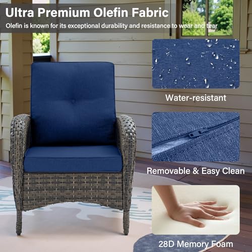 Patio Club Chair Wicker Chairs