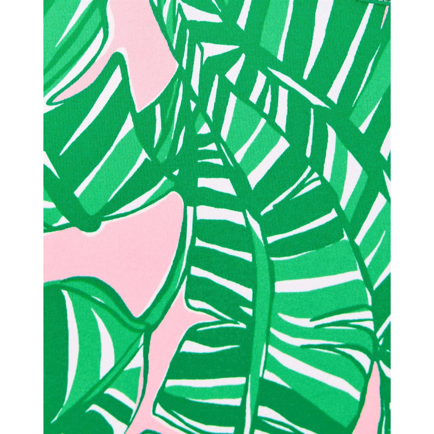 Womens Lilly Pulitzer Toretta Rashguard Swimsuit in Pink - Sports Supplies Online Store