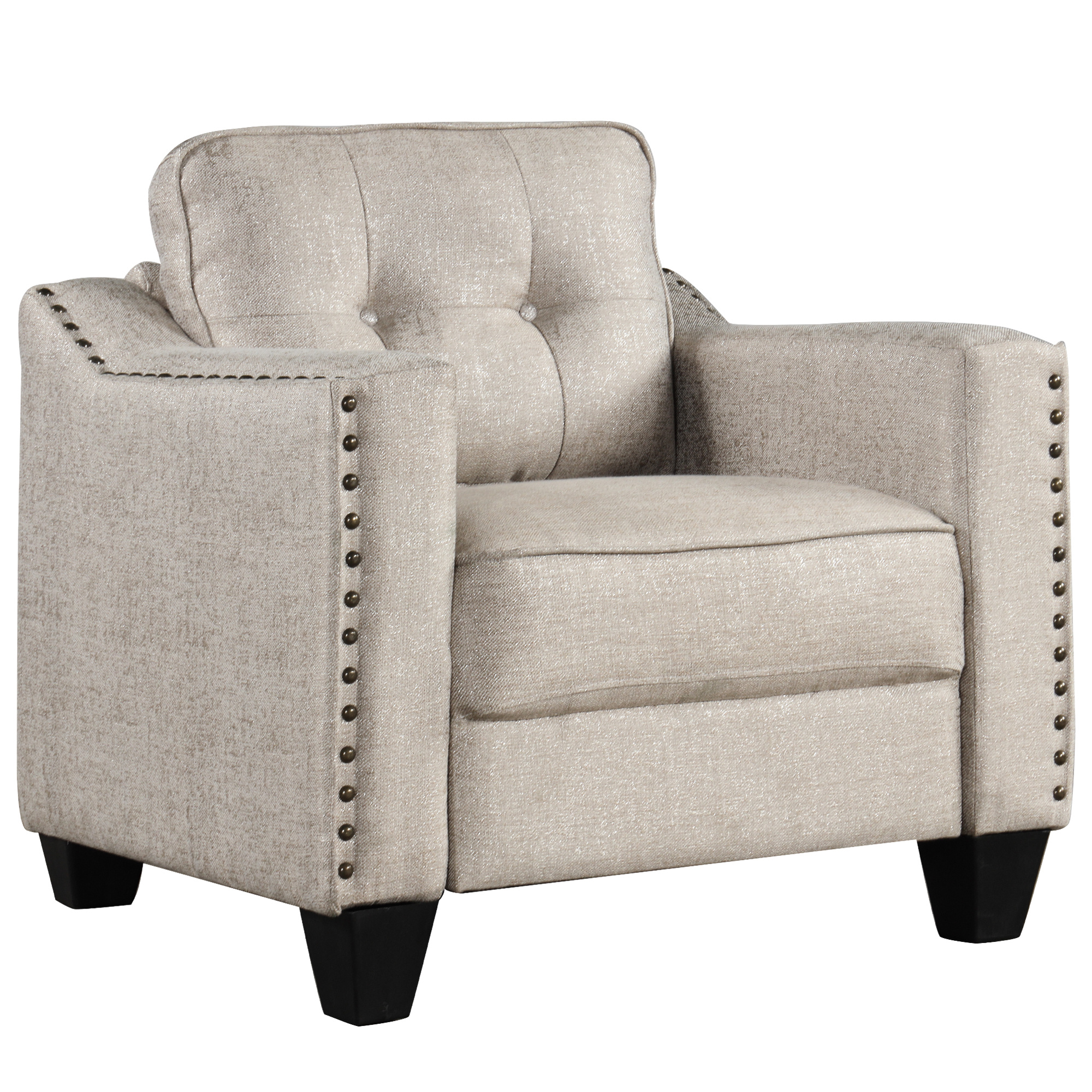 LANTRO JS 3 Piece Living Room Set with tufted cushions