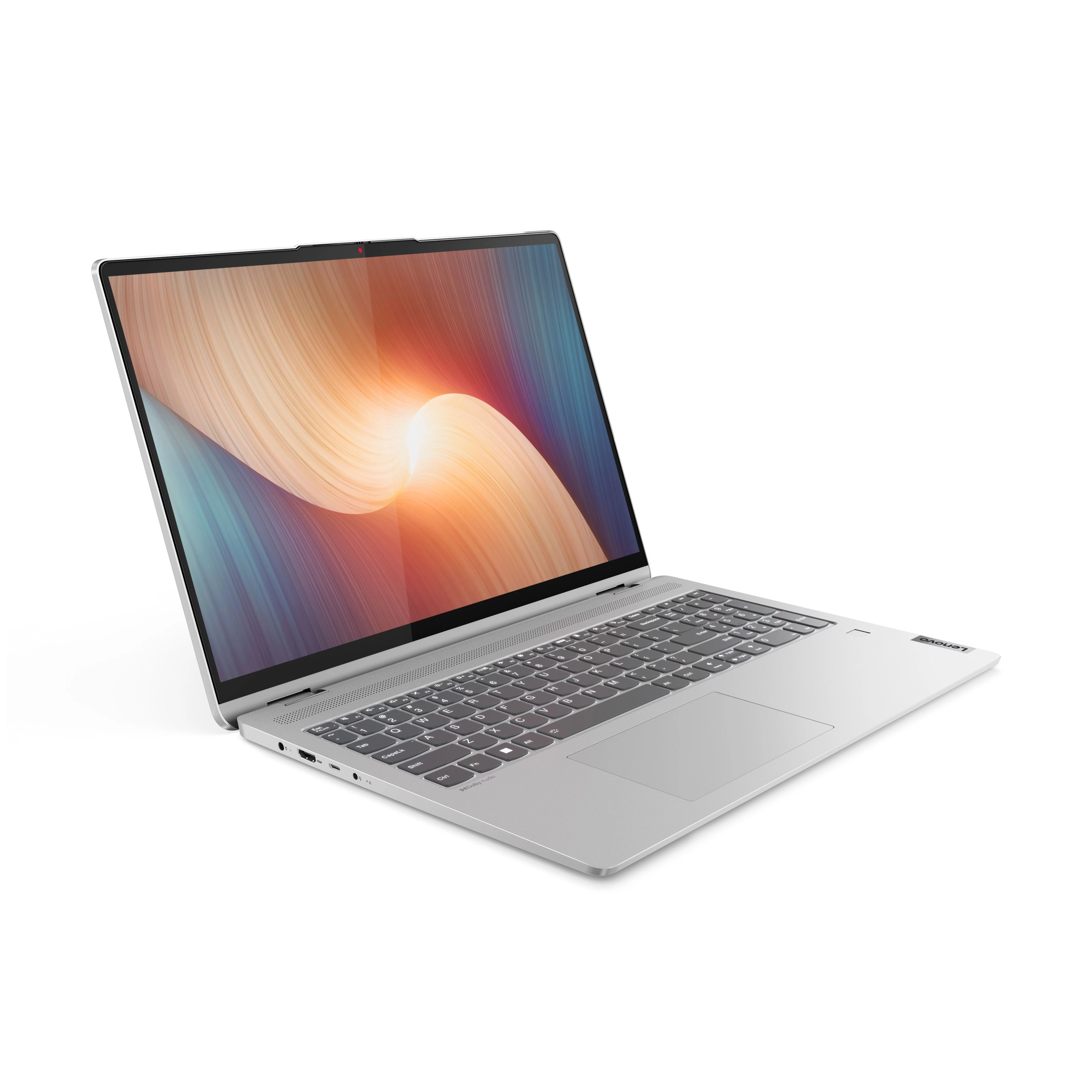 Lenovo Ideapad Flex 5i 16" WUXGA IPS Touchscreen Laptop, Intel Core i7-1255U, 8GB RAM, 512GB SSD, Windows 11 Home, Cloud Grey, 82R80022US