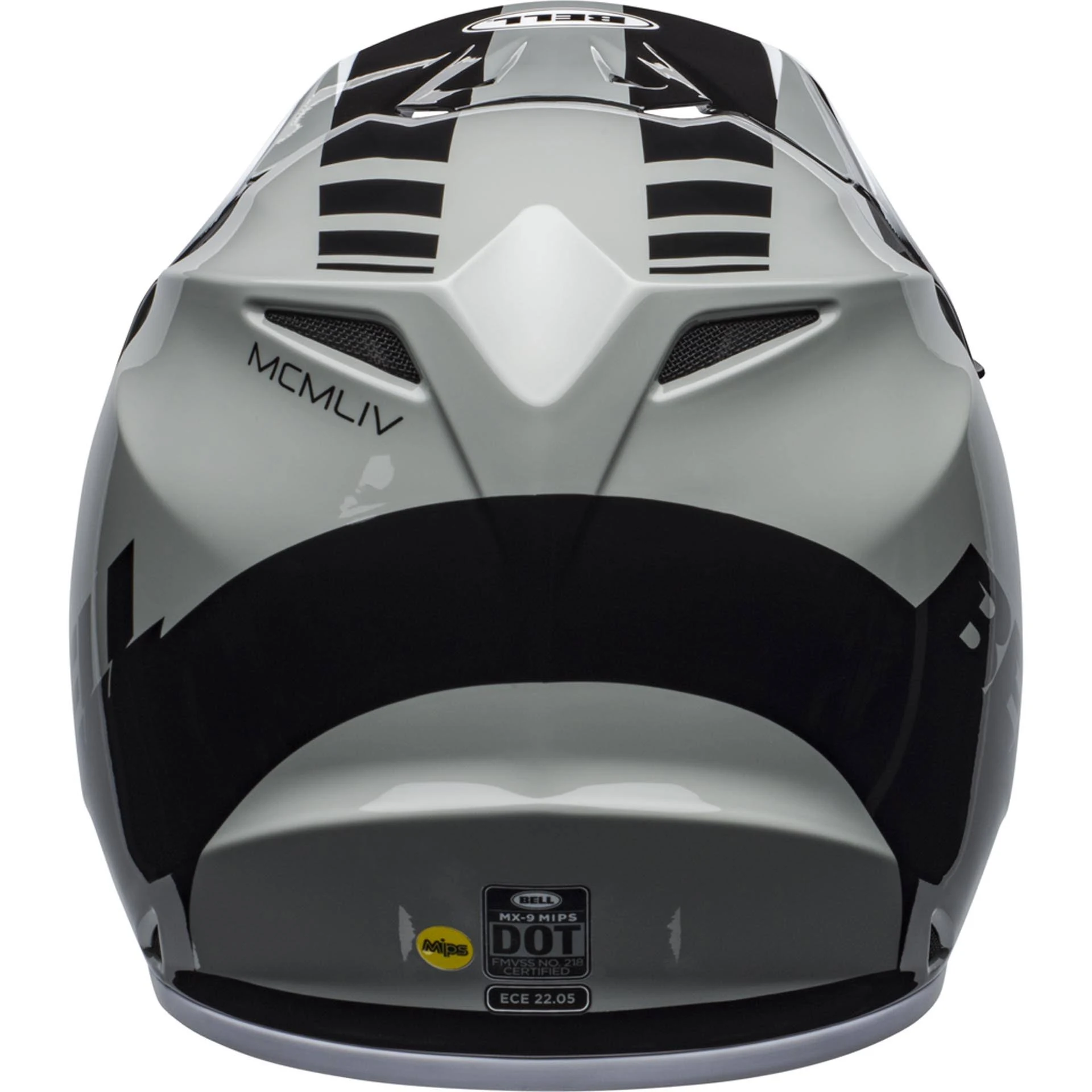 Bell MX-9 MIPS Dash Helmet Gray/Black/White XL