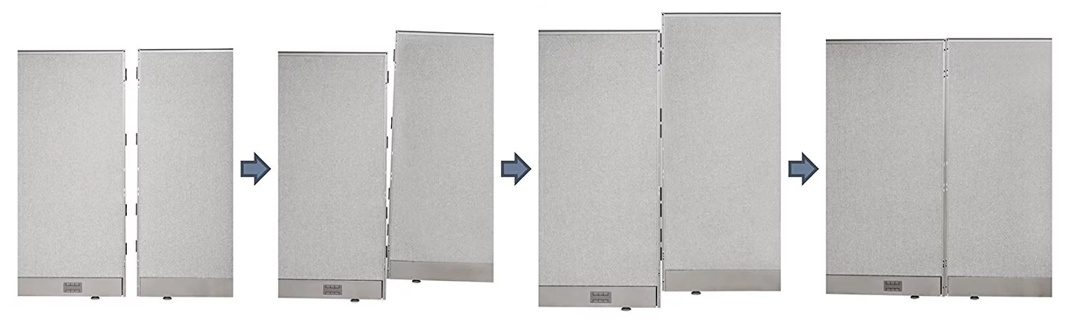 GOF Office Freestanding Partition 24W X 72H Room divider Wall divider Wall panel Office Wall