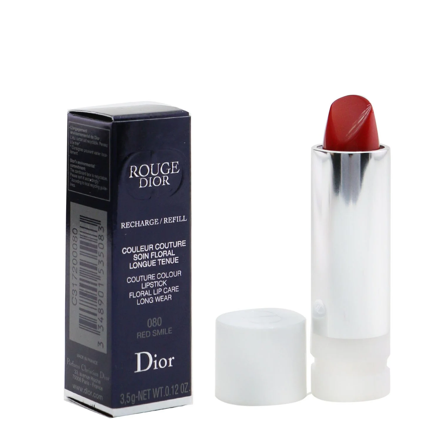 Christian Dior Rouge Dior Couture Colour Refillable Lipstick Refill - # 663 Desir (Satin)  3.5g/0.12oz