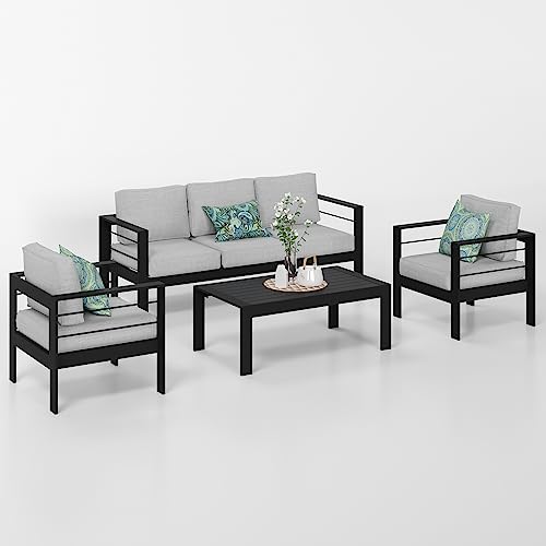Solaste Aluminum Patio Furniture Set