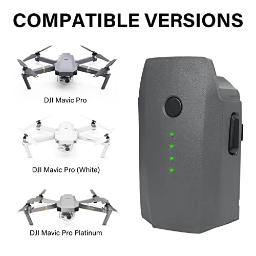 2 Pack Mavic Pro Battery, FB1-3830mAh-11.4V Intelligent Flight Replacement Batteries for DJI Mavic 1 Pro