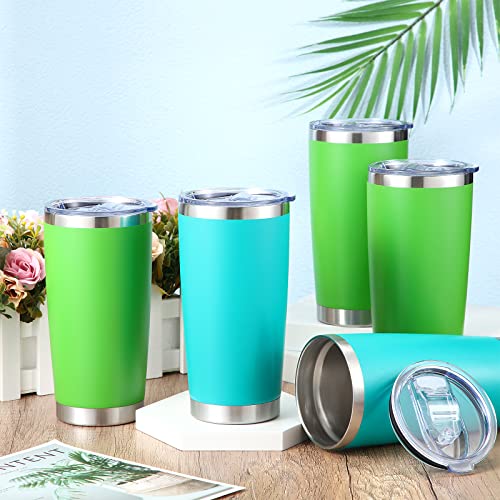 Sieral 36 Packs Stainless Steel Tumbler Bulk with Lid Vacuum Double Wall Insulated Travel Coffee Mug Powder Coated Tumbler Cup for Graduation Wedding