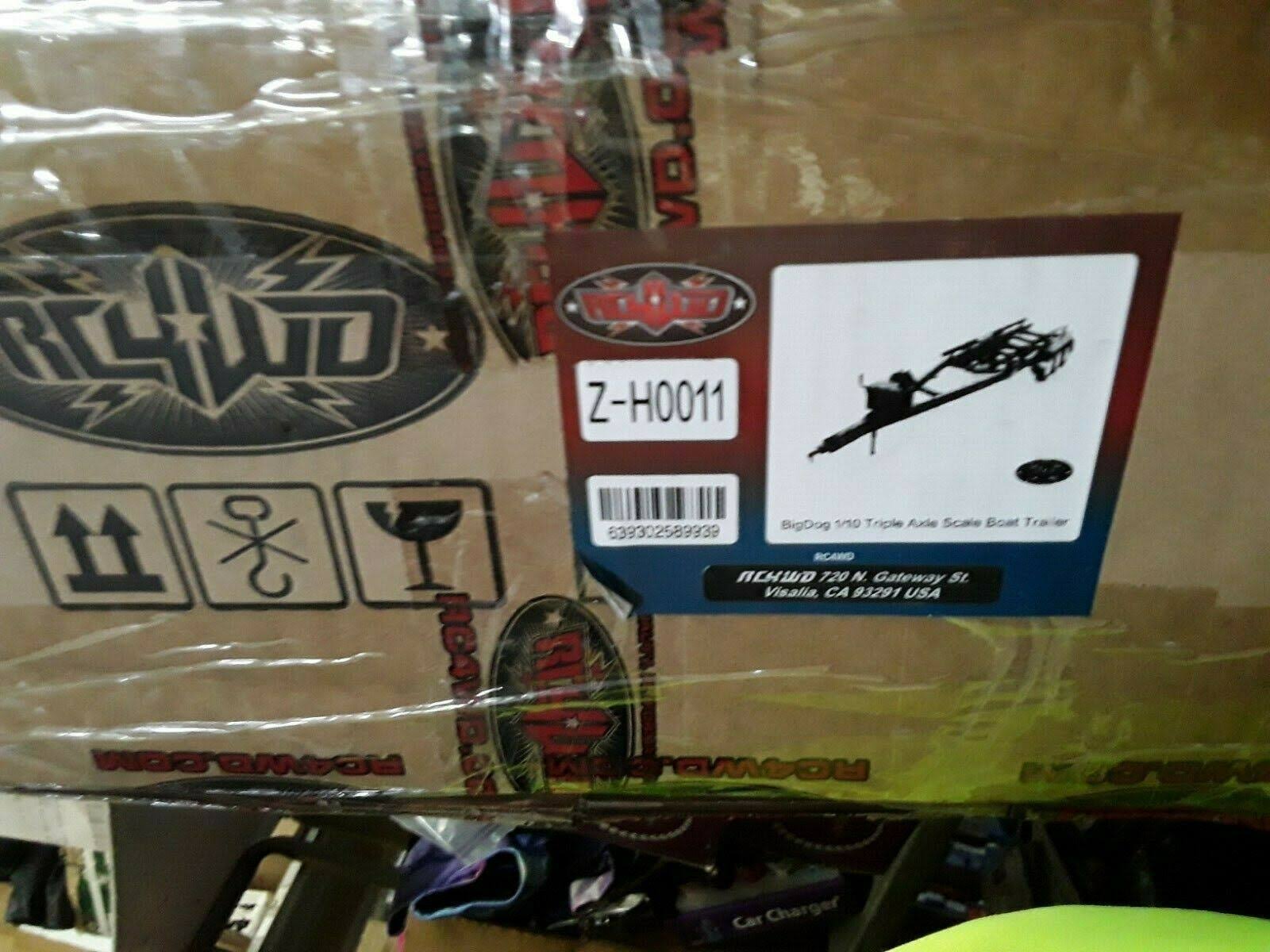 RC RC4ZH0003 4WD BigDog Dual Axle Scale Car/Truck Trailer
