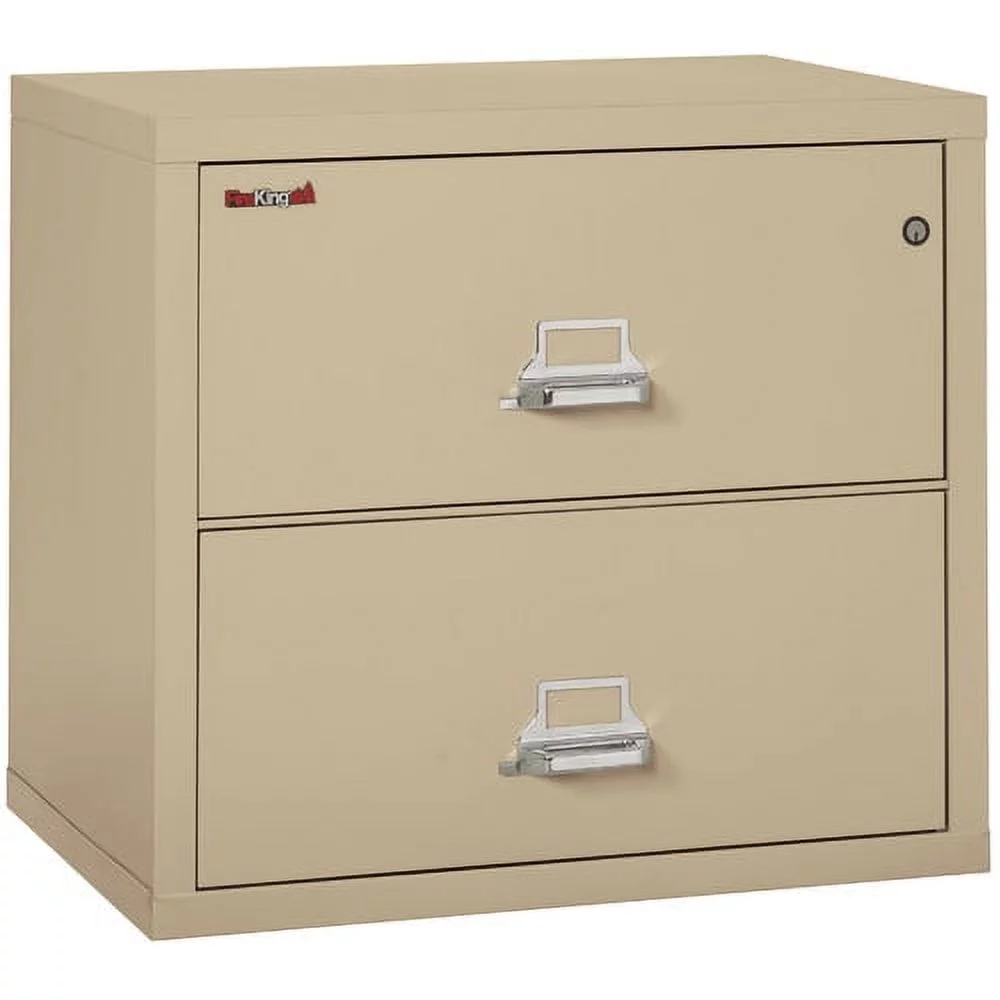 FireKing Fireproof 2 Drawer Lateral Filing Cabinet