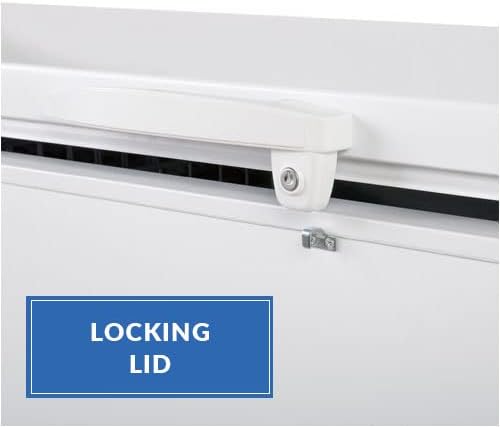 Kratos Refrigeration 69K-749HC Solid Top Chest Freezer, 19.4 Cu. Ft. Capacity