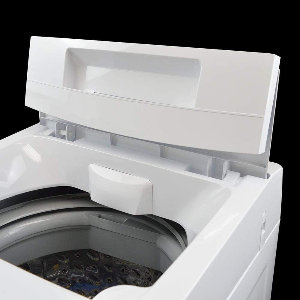 Panda 1.70 cu.ft Portable Washing Machine, High-End Fully Automatic Compact Washer, 11lbs Capacity, Folding Window, White