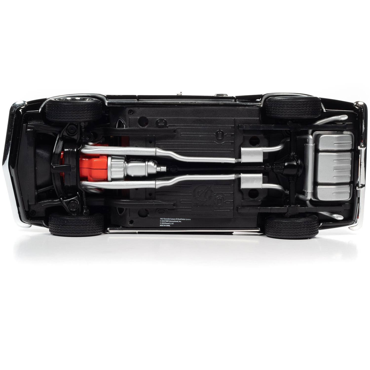 1967 Chevrolet Camaro Yenko SS 427 Hardtop Tuxedo Black with Red Interior Amer