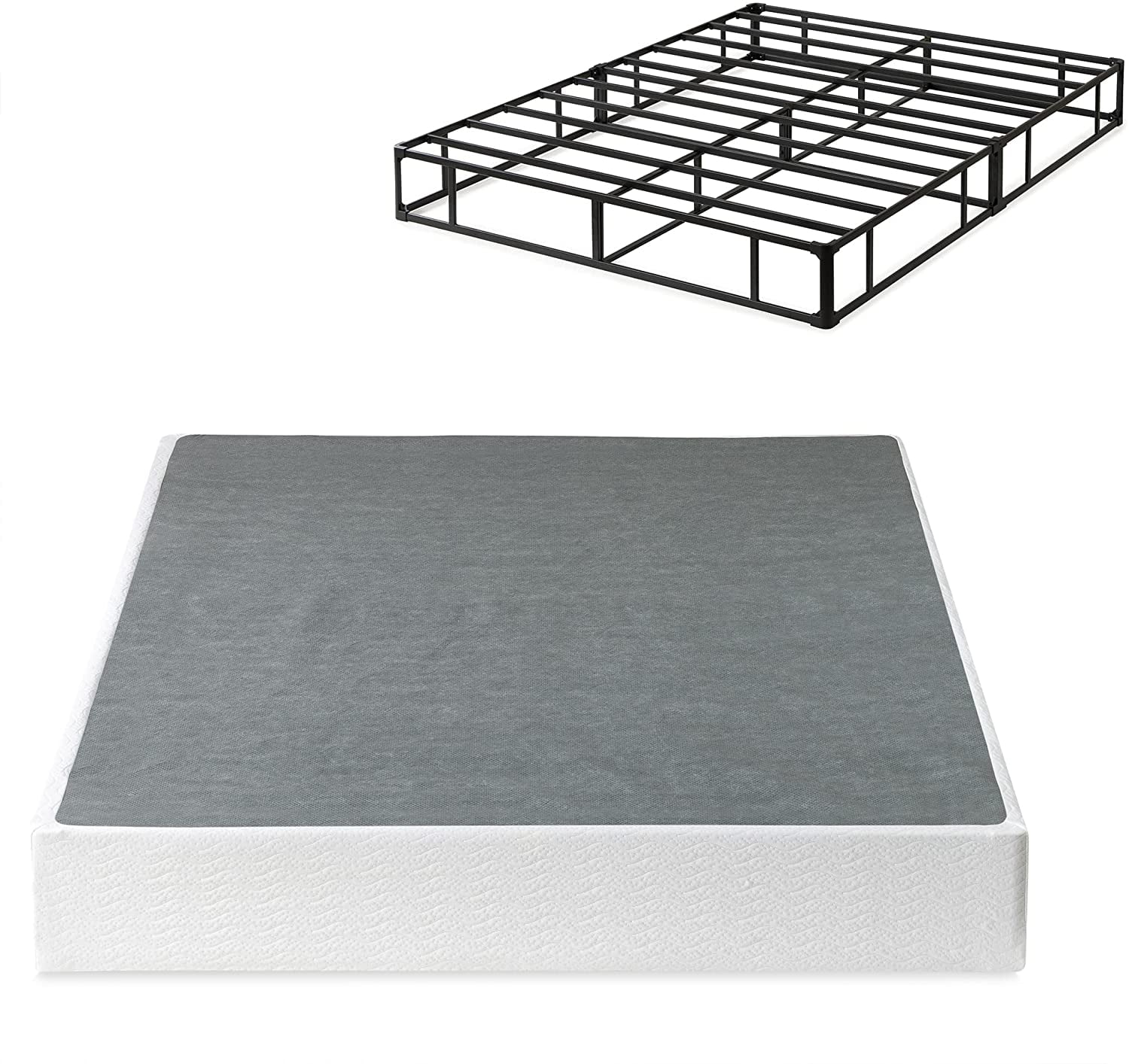 Zinus 9 Metal Smart BoxSpring® with Quick Assembly, Mattress Foundation, Queen