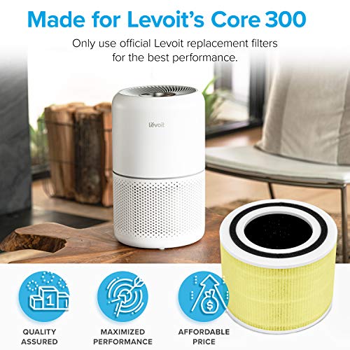 LEVOIT Air Purifiers for Home Bedroom, HEPA Sleep Mode, AHAM VERIFIDE, Smart WiFi for Home Large Room, Quiet Cleaner for Pet Hair, Allergies, Dust
