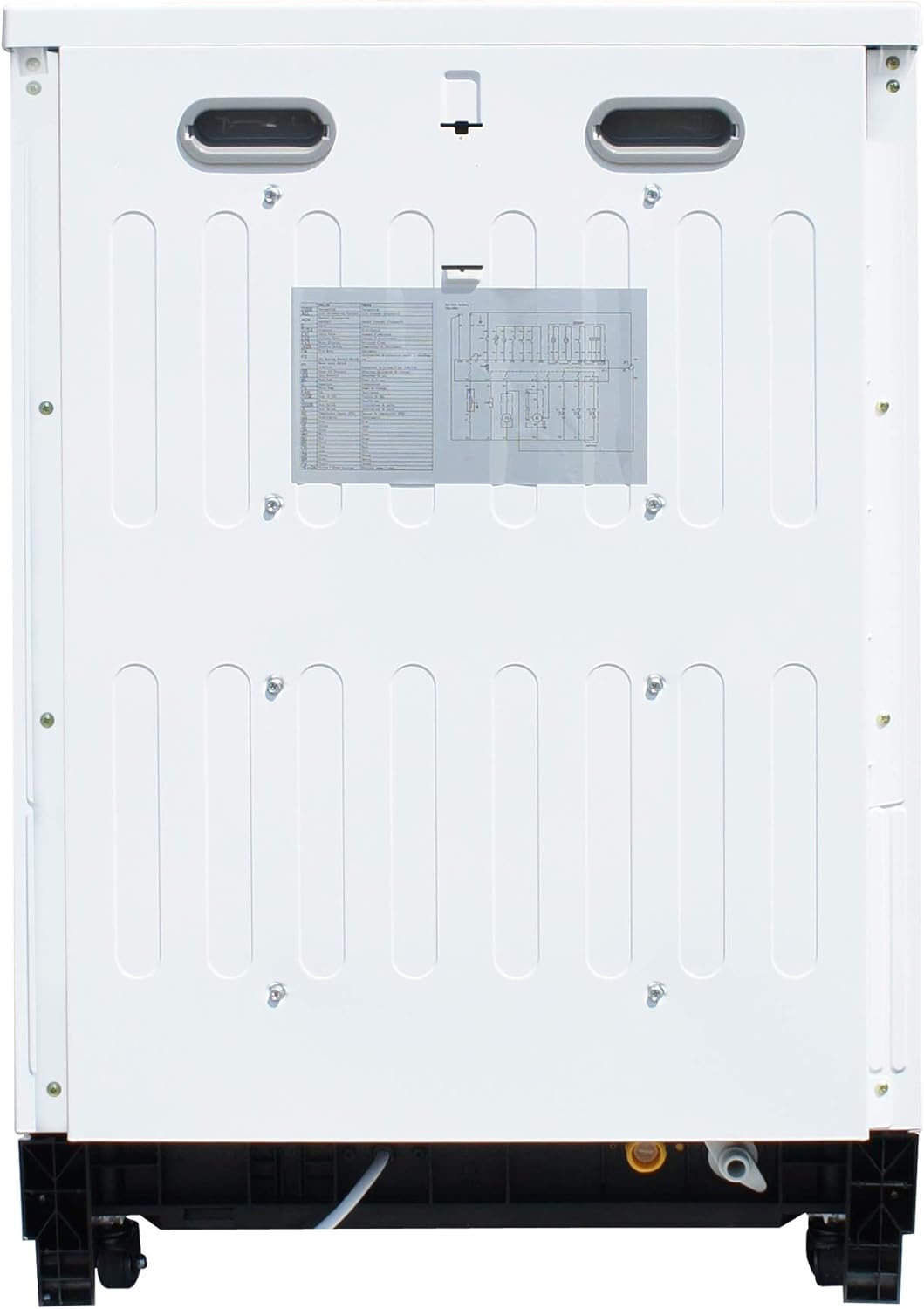 SPT SD-6513WA 24&Prime; Wide Portable Dishwasher with ENERGY STAR, 6 Wash Programs, 10 Place Settings and Stainless Steel Tub &ndash; White