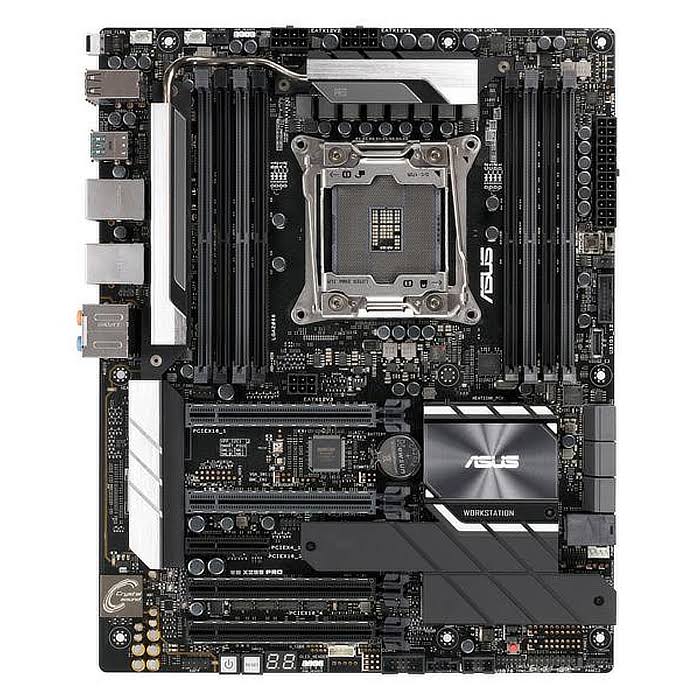 Asus WS X299 Pro Intel X299 LGA 2066 (Socket R4) ATX Server/Workstation Motherboard
