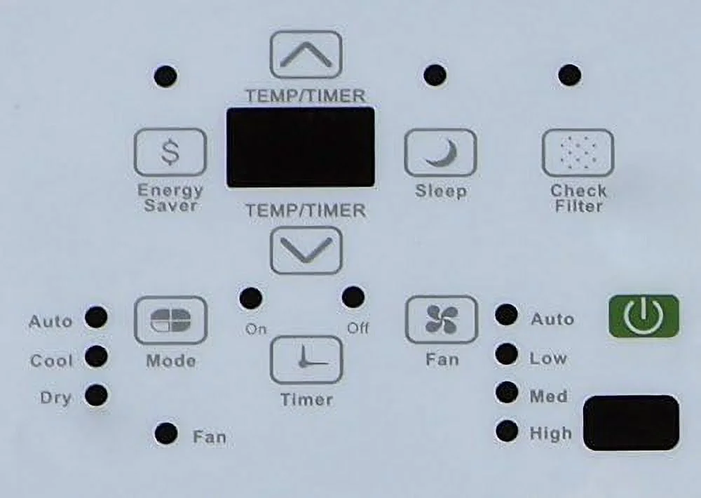 Electronic Through The Wall Air Conditioner, 5-15P/110