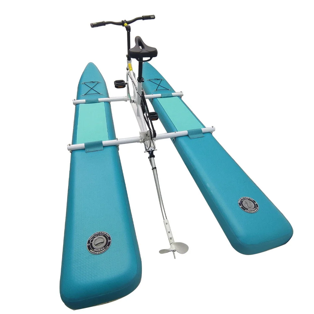 Techtongda Single Person Water Bike Cruise Sightseeing Pedal Recreational Boat