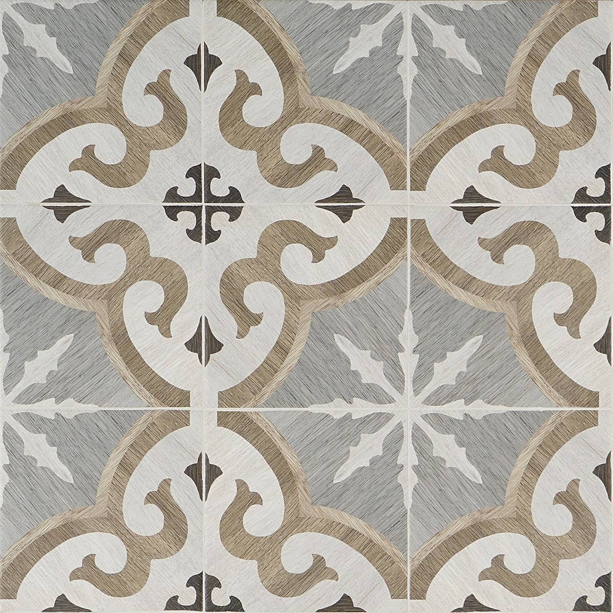 Castaic Briar Oak 8 in. x 8 in. Matte Porcelain Floor and Wall Tile (12.91 Sq. ft./ CASE)