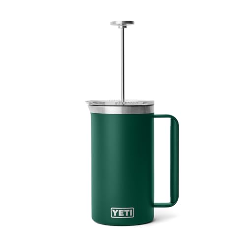 YETI Rambler French Press Coffee Maker, with GroundsControl Filter