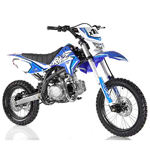 X-PRO 125cc Adult Gas Dirt Pitbike with Headlight, Black