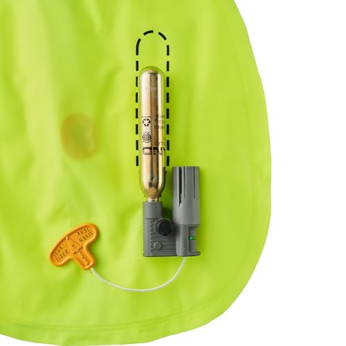 BLUESTORM Stratus 35 Inflatable Life Jacket PFD for Adults | US Coast Guard (USCG) Approved Automatic Self Inflating Life Vest Preserver with Manual