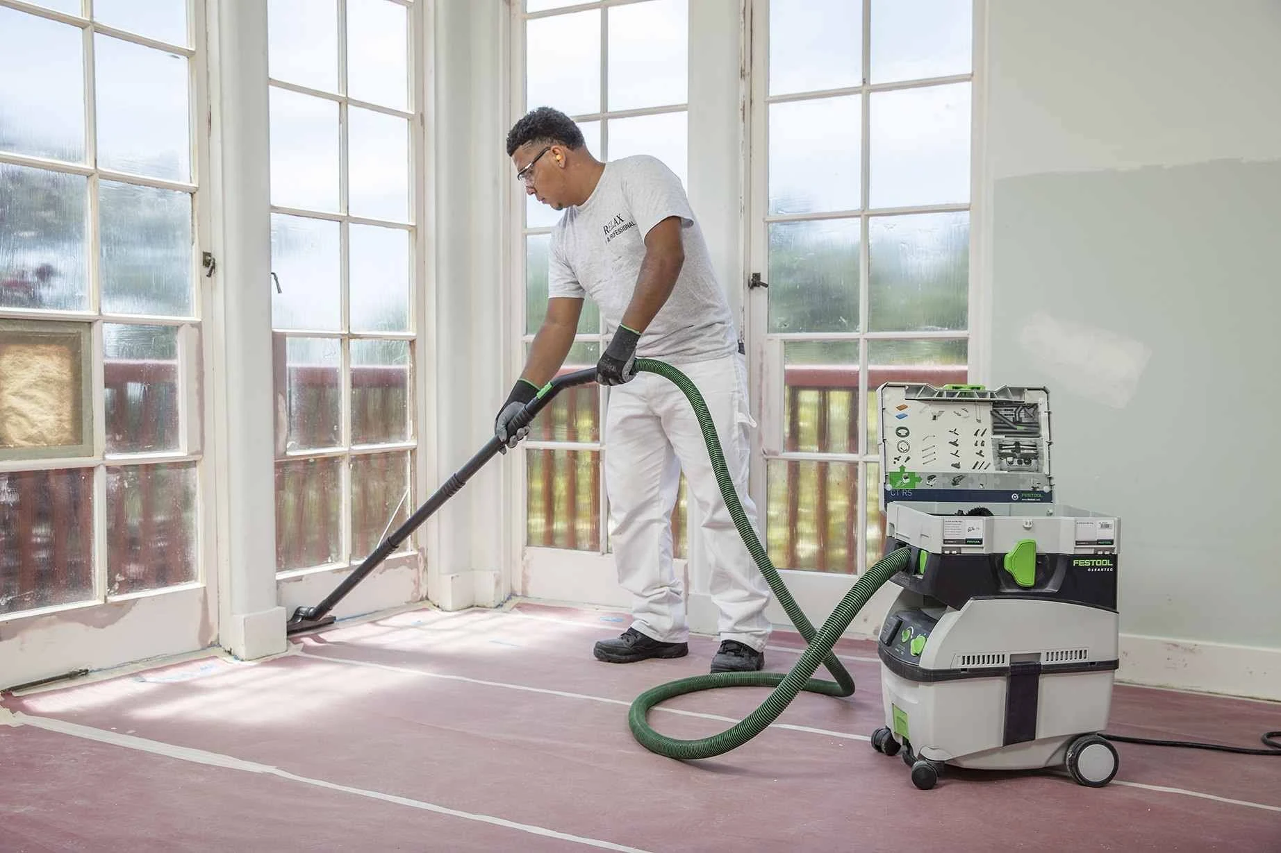 Festool CT MINI HEPA CLEANTEC Wet/Dry Canister Vacuum - Bagless - HEPA
