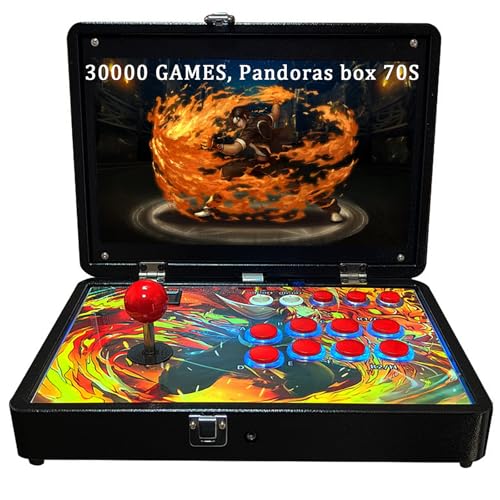 30000 in 1 Portable Arcade Game Console 14-inch HD Screen Single Player Pandoras Box 70S