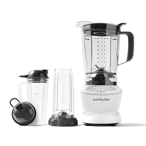 NutriBullet ZNBF30500Z Blender Combo 1200 Watt Dishwasher Safe Plastic food blender