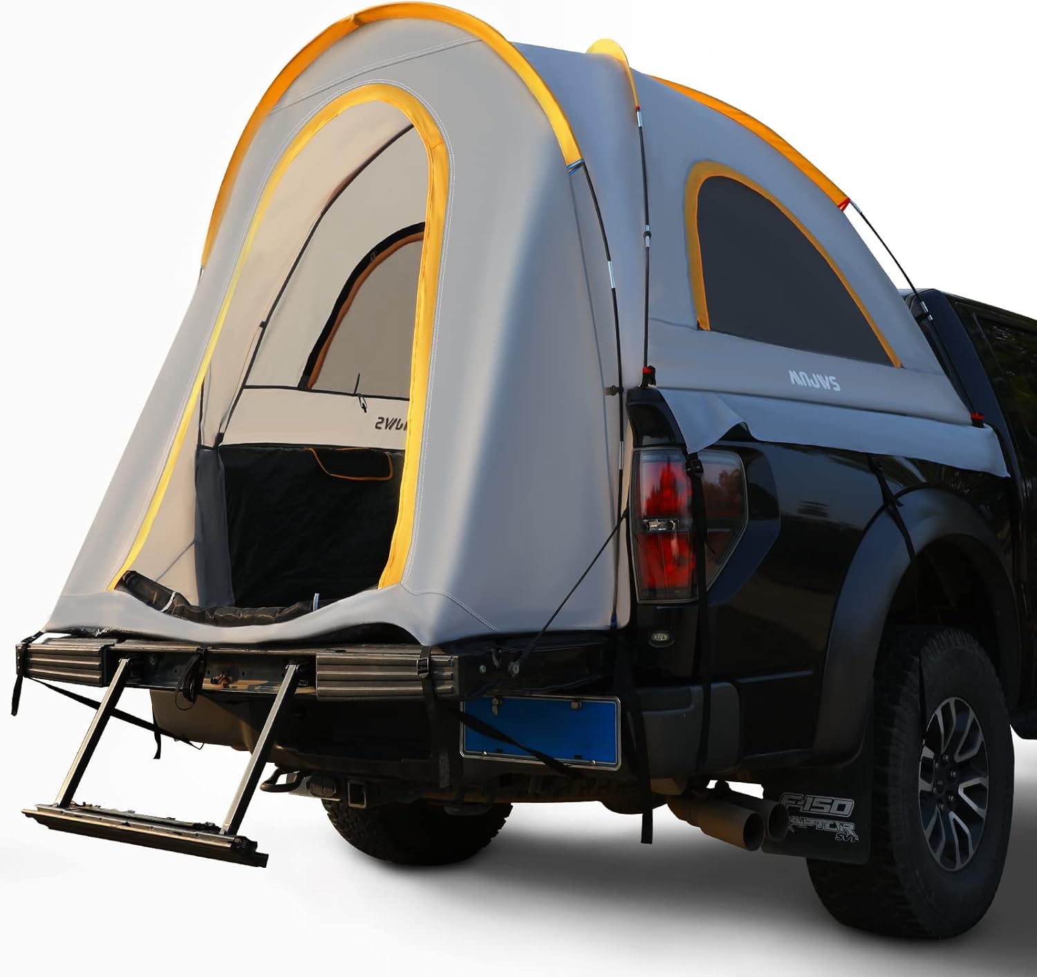 Truck Bed Tent with Rainfly for 5.5-6 FT Truck Bed - 2 Person Waterproof & Windproof Pickup Truck Tent