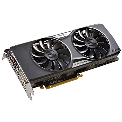 EVGA GeForce GTX 960 2GB GAMING ACX 2.0+, Whisper Silent Cooling Graphics Card 02G-P4-2963-KR