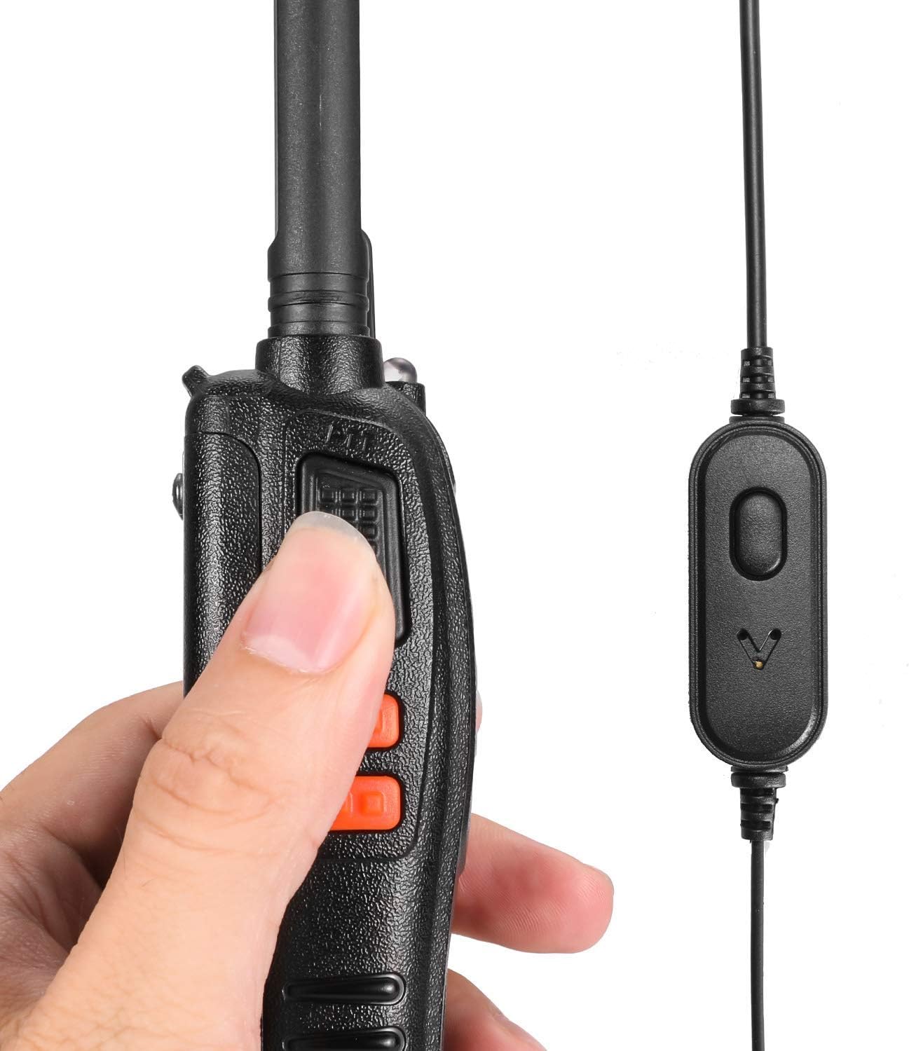 BAOFENG BF-88ST Walkie Talkies for Adults, Portable License-Free Walkie Talkie with Hands Free VOX USB Charging