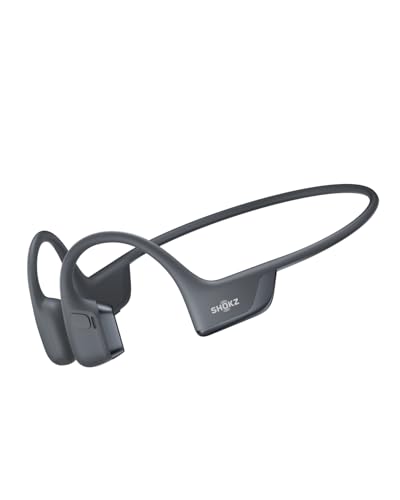 SHOKZ New OpenRun Pro 2 - Open-Ear, Bone Conduction Sport Headphones - with Reflective Strip - Sweat Resistant, Workout Headphones - Secure, Wireless
