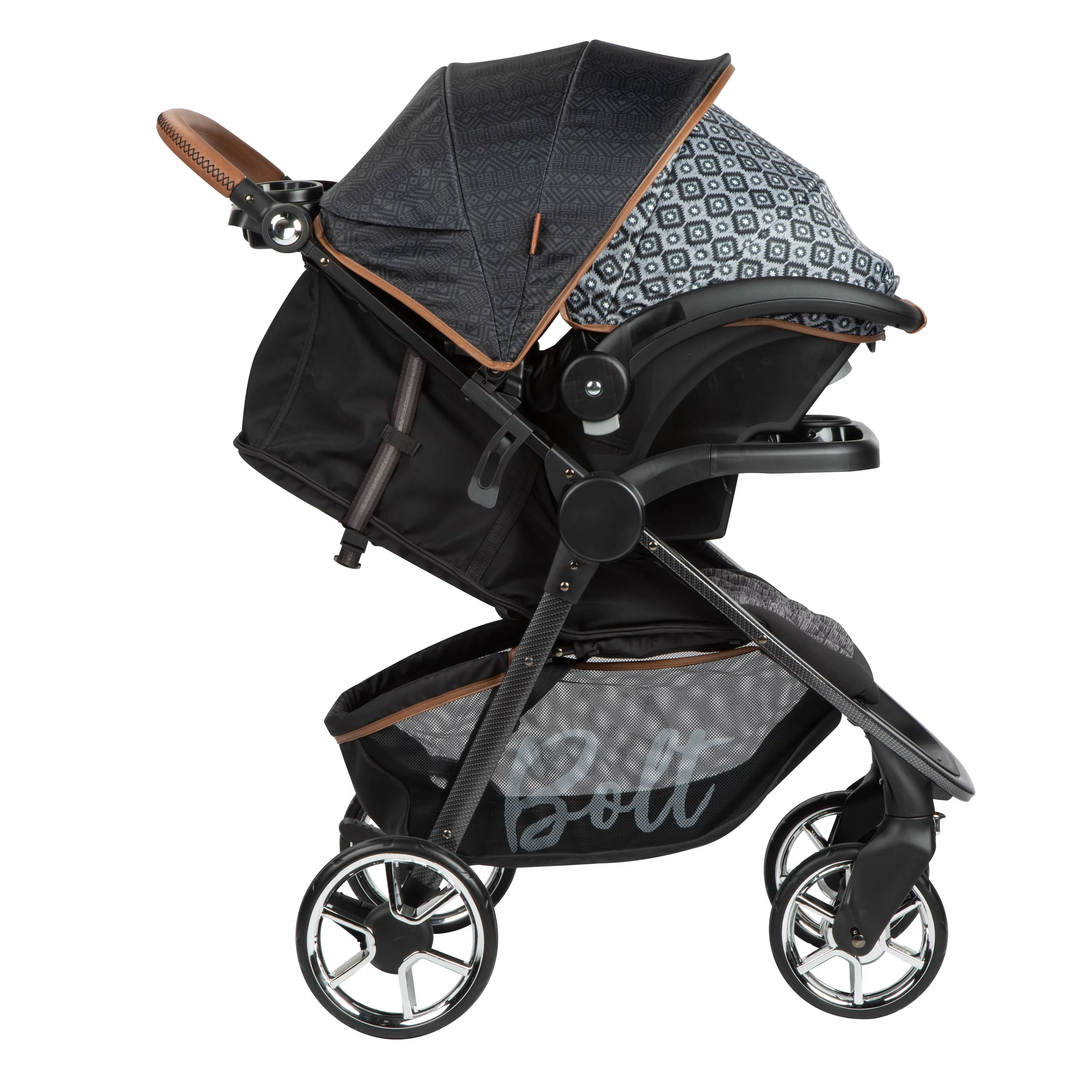 Monbebe Bolt Travel System Stroller and Infant Car Seat, Urban Boho - Radiant Selections