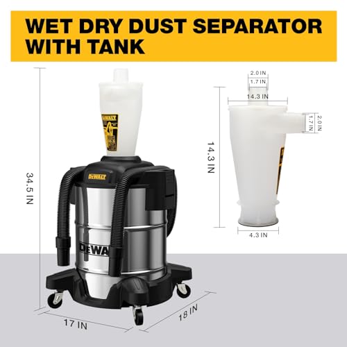 Dewalt Cyclone Dust Collector Dxvcs003 Concrete Cartridge - Smart Home Appliances