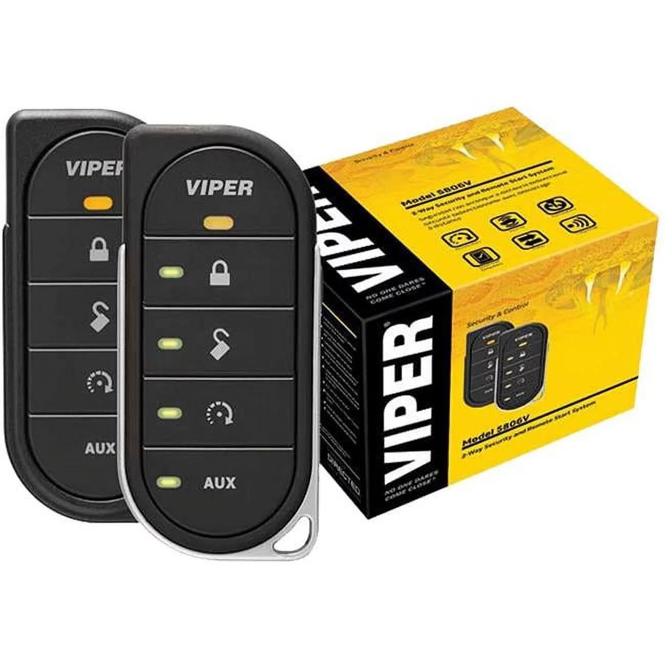 New Viper 4806V 2-Way Remote Start System 1-Mile Range - Curated Treasures Market