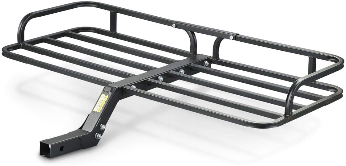 Guide Gear ATV Hitch Cargo Carrier Rack Mount, 300 lb Capacity, Heavy-Duty Steel, 48 l. x 19.25 w. x 4.75 h