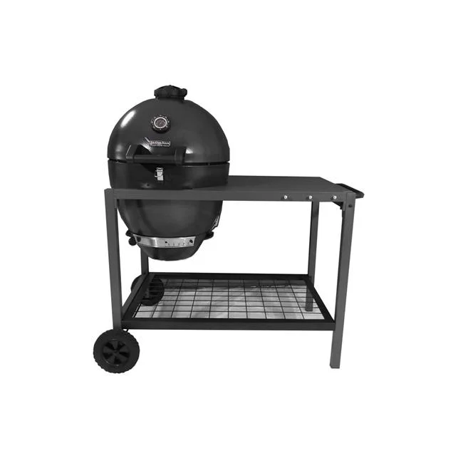 Rodeo Deluxe Steel Kamado with Large Prep Cart