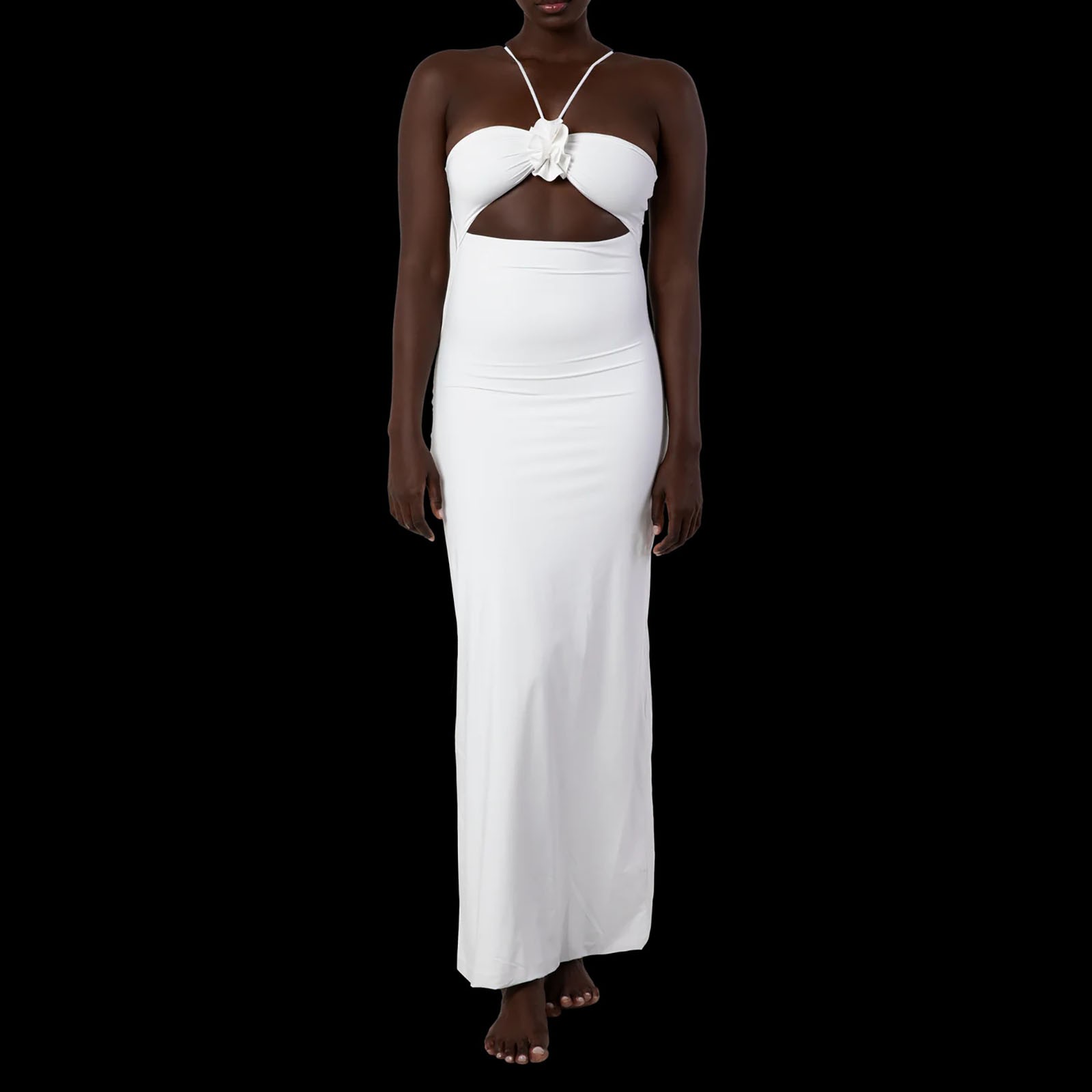 SZXZYGS Short Dresses for Women 2024 Petite Womens Casual High Slit Midi Dress Short Sleeve Crewneck Solid Tee Dress 2024 Women Dresses
