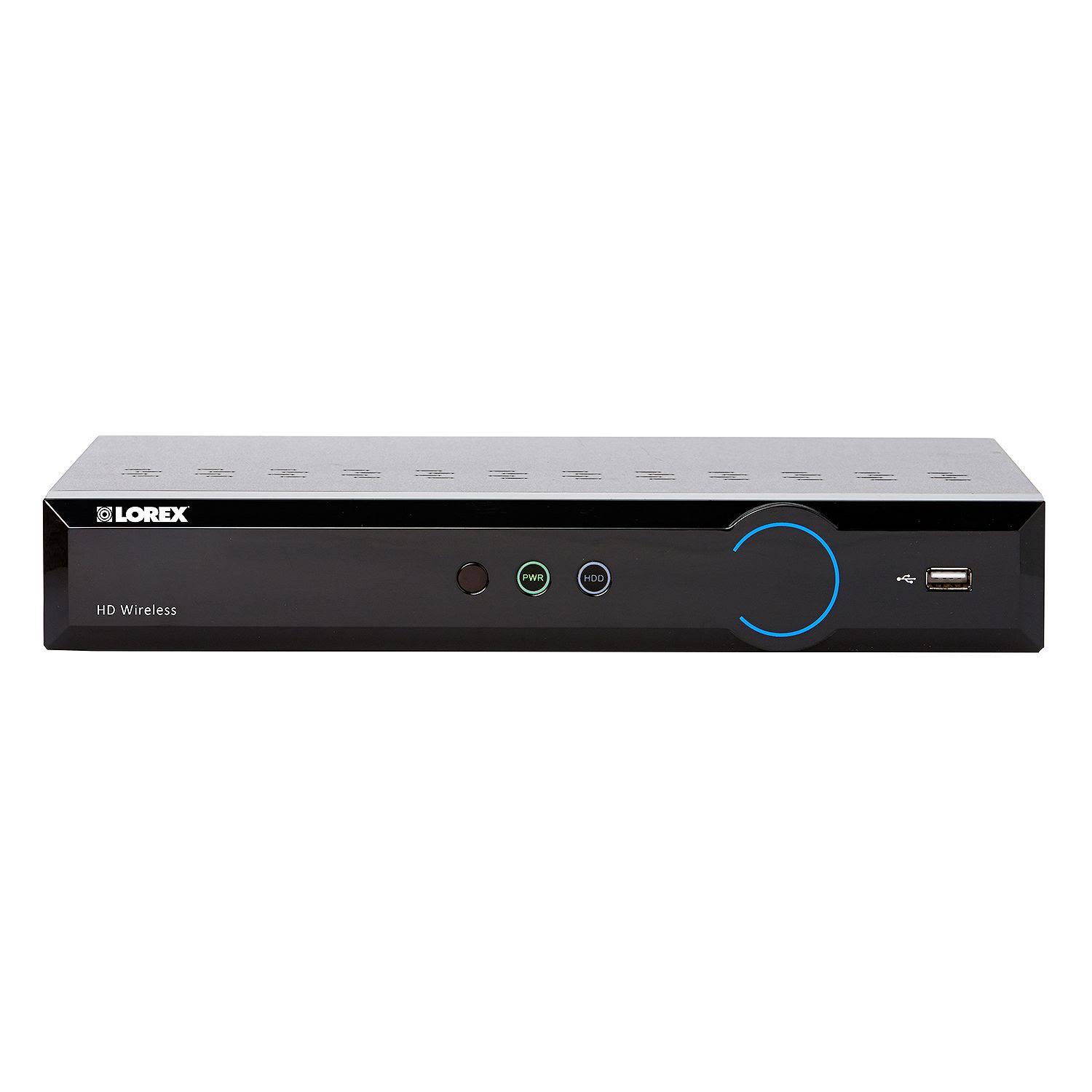 Lorex Lx4471w Wireless 720p HD Video Security System with FLIR Secure Connectivity u0026 4 Wireless Cameras