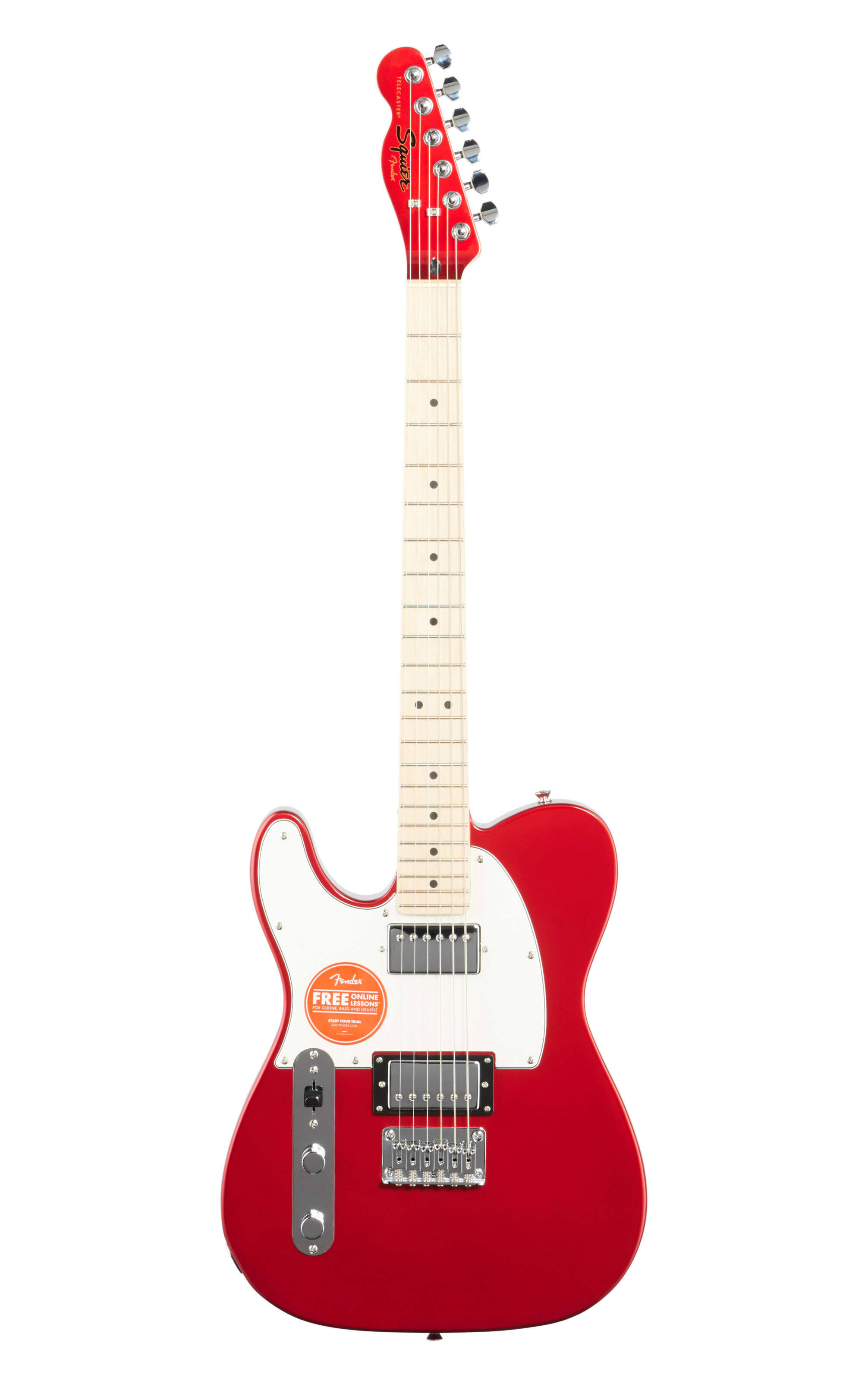 Squier Contemporary Telecaster HH Left-Handed Dark Metallic Red
