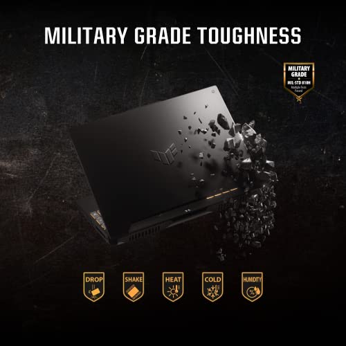 ASUS TUF Gaming A15 (2022) Gaming Laptop, 15.6" 300Hz FHD Display, AMD Ryzen 7 6800H CPU, GeForce RTX 3060 GPU, 16GB DDR5 RAM, 512GB PCIe SSD